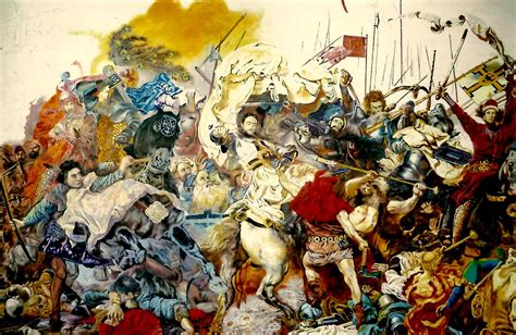 Battle Of Grunwald Painting by Henryk Gorecki