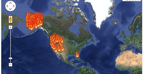 Watch The U.S. Burn In Frightening New Wildfire Map