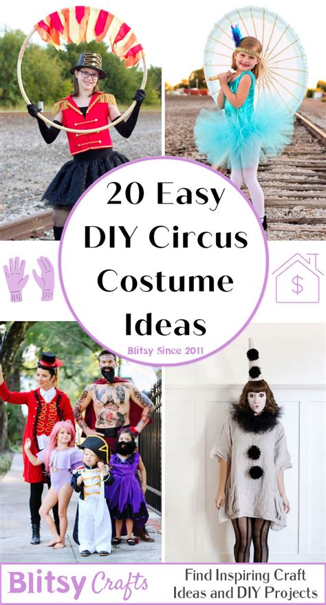 20 DIY Circus Costume Ideas for Family This Halloween