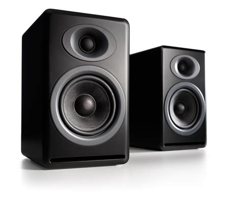 Audioengine P4 Passive Bookshelf Speakers - Matte Black (Pair)