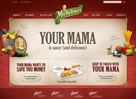 Our Work: Michelina's Website and Ad Campaign | MJ Kretsinger