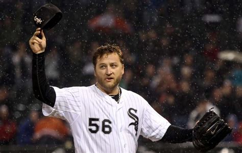 White Sox Retire No. 56 Jersey for Pitcher Mark Buehrle | UrbanMatter