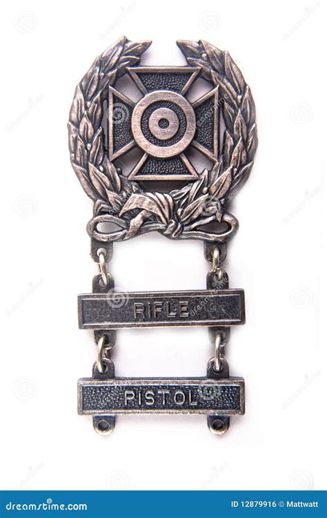 Army Expert Marksmanship Badge Stock Photo - Image of marksmanship, wreath: 12879916