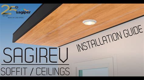 SAGIREV - Soffit/Ceiling Installation Guide - YouTube