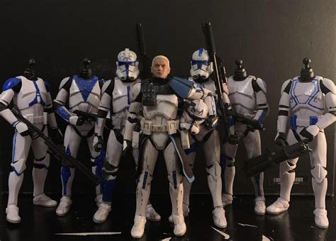 Umbara Arc 501st Squad Customs Progress : starwarsblackseries