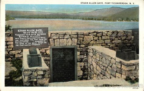 Ethan Allen Gate Fort Ticonderoga, NY