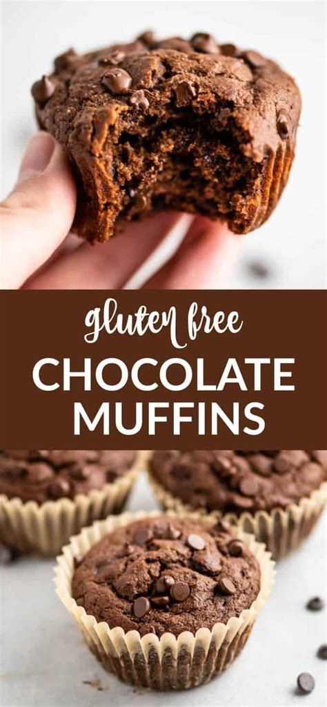 The BEST gluten free chocolate muffins - these taste like a cross between the be… | Gluten free ...