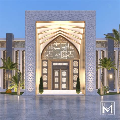 Modern Mosque in Sharjah on Behance | Mosque design islamic architecture, Mosque architecture ...