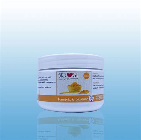 Turmeric And Piperine Powder | Bio-Sil South Africa