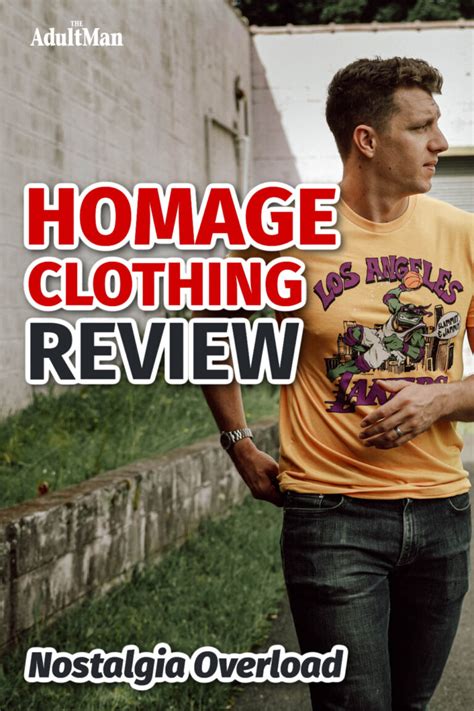 Homage Clothing Review (2024): Nostalgia Overload