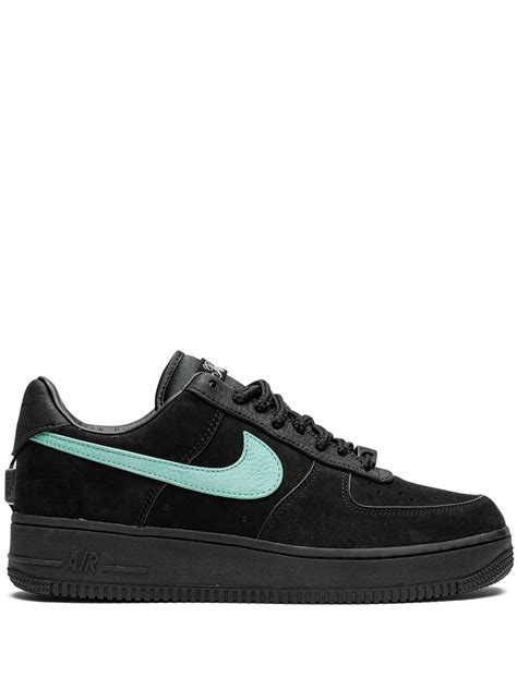 Nike X Tiffany And Co. Air Force 1 Low Sneakers In Black | ModeSens