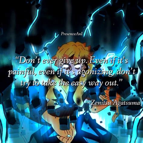 | Save & Follow | Zenitsu Agatsuma • Demon Slayer • Kimetsu no Yaiba in 2023 | Anime quotes ...