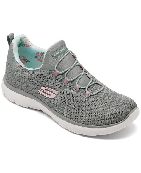 Skechers Women's Summits Wide Width Walking Sneakers from Finish Line ...