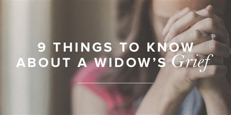 9 Things to Know About a Widow’s Grief | True Woman Blog | Revive Our Hearts