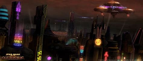 SWTOR - Nar Shaddaa Concept Art | Concept art, The old republic, Book art