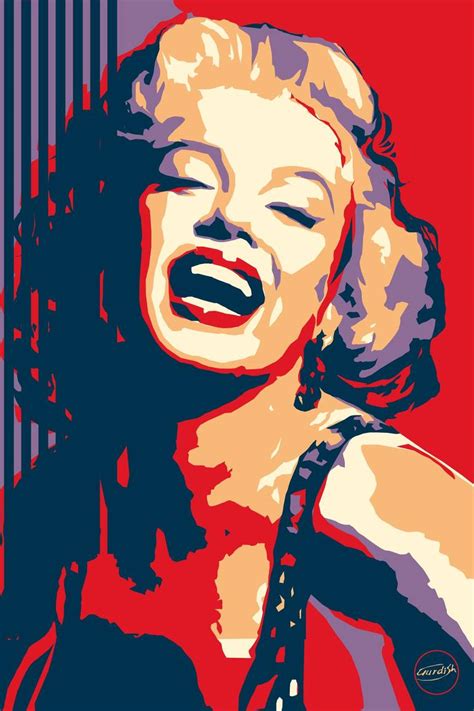 Marilyn Monroe Pop Art Wallpaper