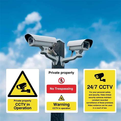 CCTV Signs for Business and Home