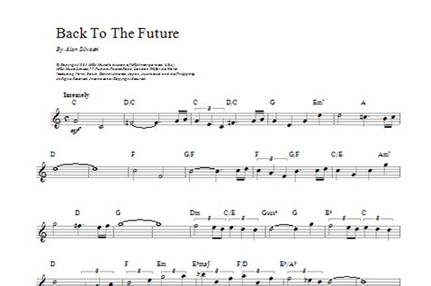 Alan Silvestri "Back To The Future" Sheet Music Notes | Download ...