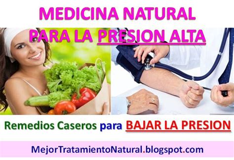 Medicina Natural para Presion Alta: 5 Remedios Naturales para Bajar la Presión Arterial Elevada ...