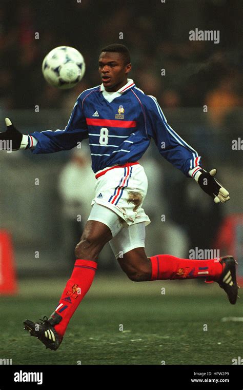 MARCEL DESAILLY FRANCE & AC MILAN 03 February 1998 Stock Photo - Alamy