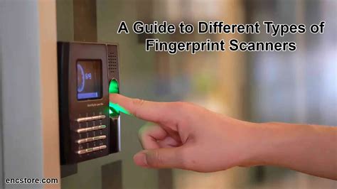 A Guide to Different Types of Fingerprint Scanners