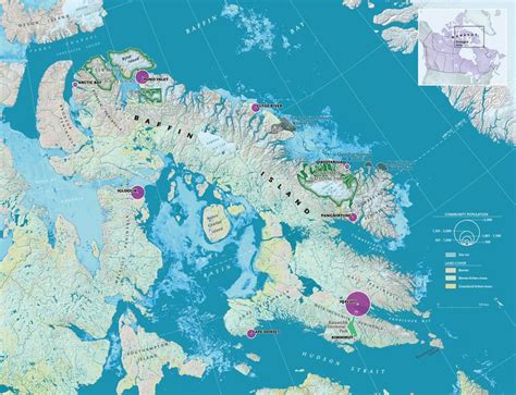 Interactive map shines light on Baffin Island's nine communities ...