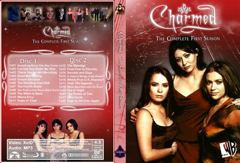 Charmed Season 1 Dvd Cover Made By Chibiboi - Charmed Photo (1410813 ...