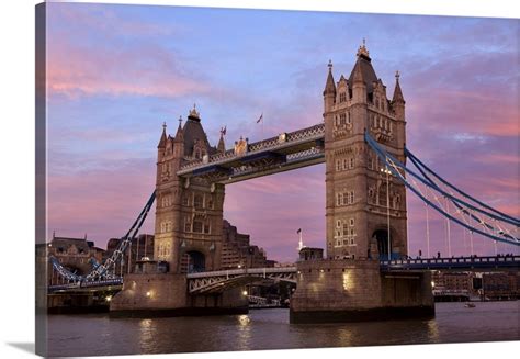 A View Of Tower Bridge At Sunset | Great Big Canvas