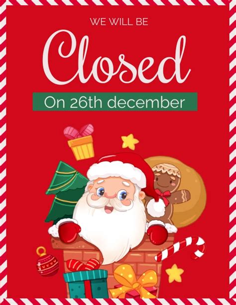 Copy of closed on christmas | PosterMyWall