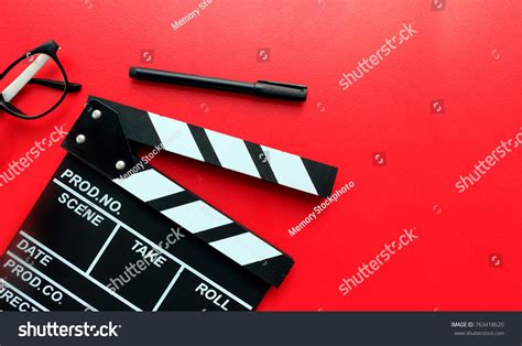 Film Directors Desk Top View Shot Stock Photo 763418620 | Shutterstock