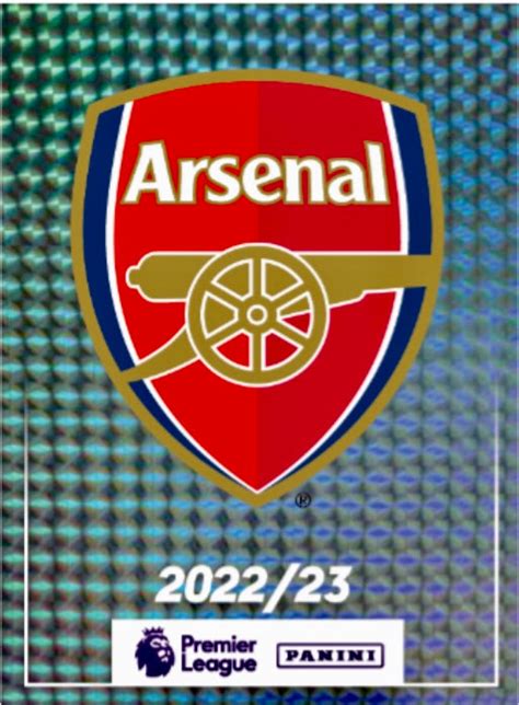 Premier League 2023 - 052 - Arsenal Club Badge – Complete My Sticker Album