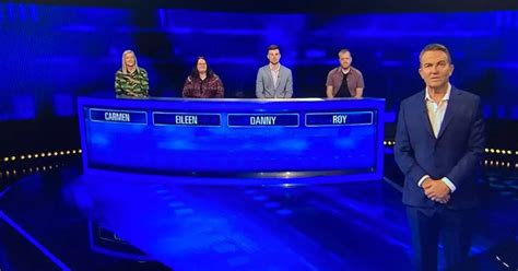 ITV The Chase Bradley Walsh misses pattern in contestants' names ...