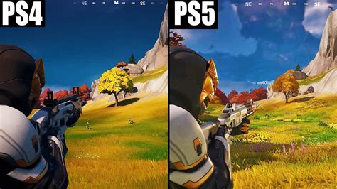 PS4 vs. PS5 | Fortnite Chapter 4 Graphics & FPS Comparison - YouTube