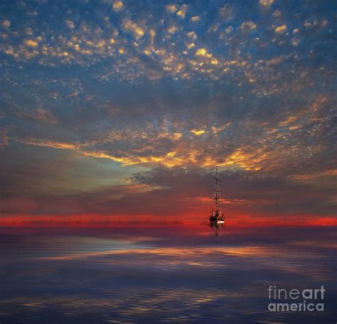 Tall Ship At Sunset Photograph by Jackie Follett - Pixels