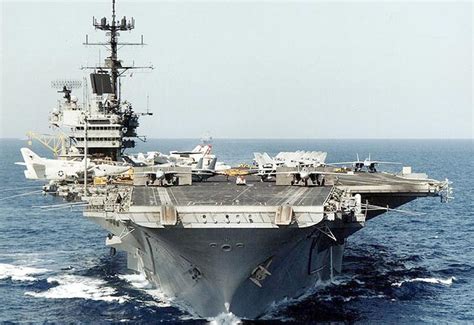 USS Saratoga (CV-60) Conventional Powered Aircraft Carrier