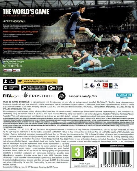 FIFA 23 cover or packaging material - MobyGames