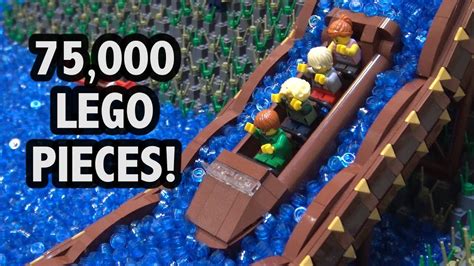 LEGO Water Park Adventure Ride | Skaerbaek Fan Weekend 2017 - YouTube