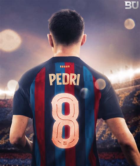 Official: Pedri will wear jersey number #8 for Barcelona next season ...