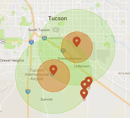 DJI's No Fly zone map provides world wide mapping to prevent flyinng in the red.