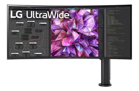 Monitor gamer curvo LG UltraWide 38WQ88C LCD 37.5" negro y blanco 100V/240V | Envío gratis