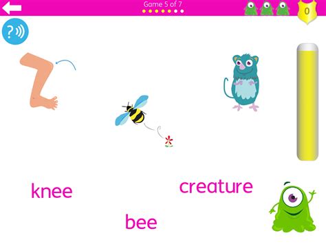 Teach child how to read: Phonics Interactive Games Phase 2