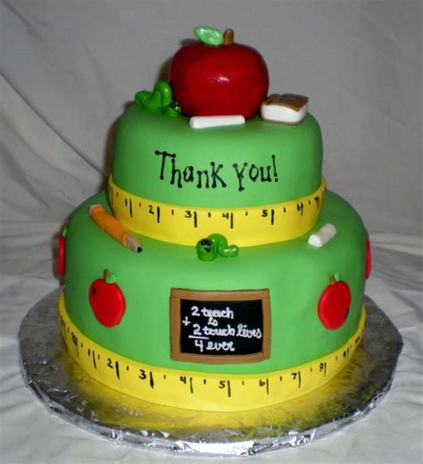 Teacher Appreciation Cake - CakeCentral.com