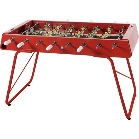 RS#3 Red Football Table by RS BARCELONA | Outdoor foosball table, Adjustable height table ...