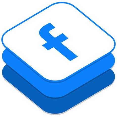 Facebook App Icon 1024X1024 #415253 - Free Icons Library