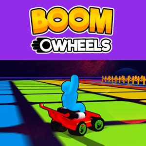 🕹️ Play Boom Wheels Game: Free online GoKart Racing Video Game for Kids & Adults