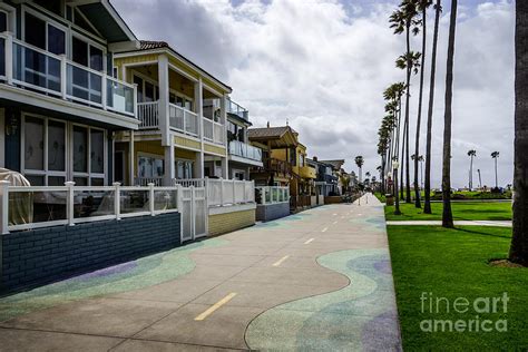 Newport Beach Oceanfront Homes in Orange County California Photograph ...