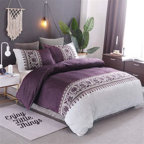 purple duvet cover