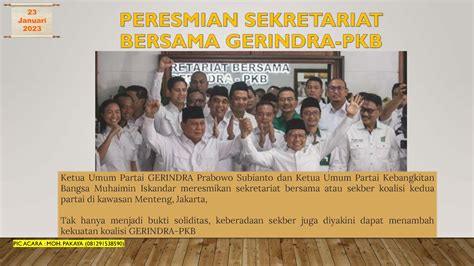 Timeline Gerindra - Gerindra