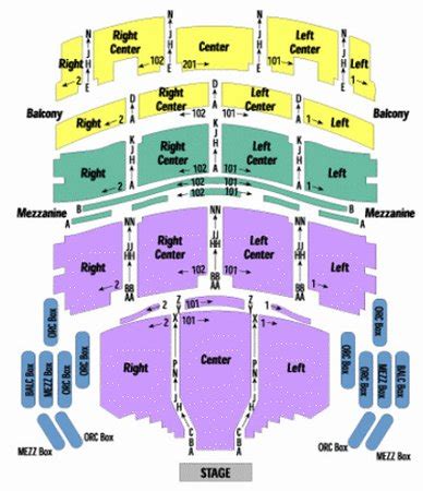 Broward Center For The Performing Arts Seating Chart | Elcho Table