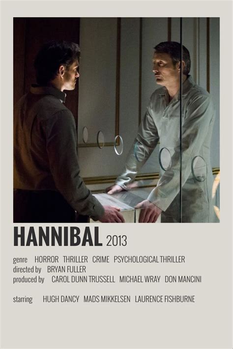 hannibal -edwena | Film posters minimalist, Movie posters minimalist ...